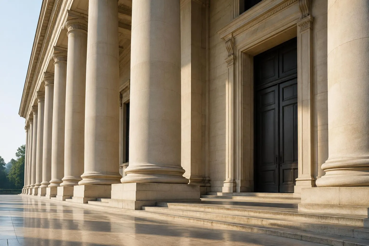 Legal library and architectural detail